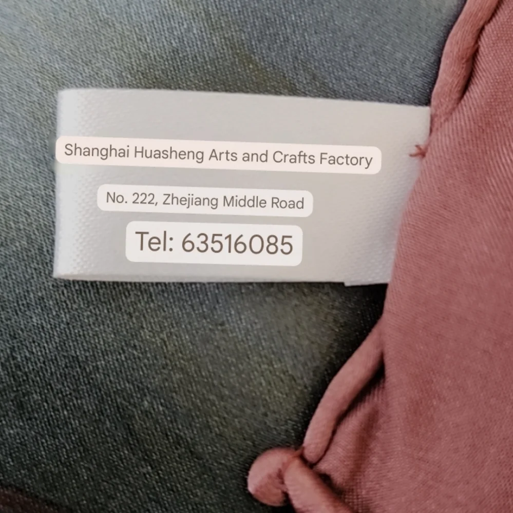 Huasheng Floral Silk Scarf
